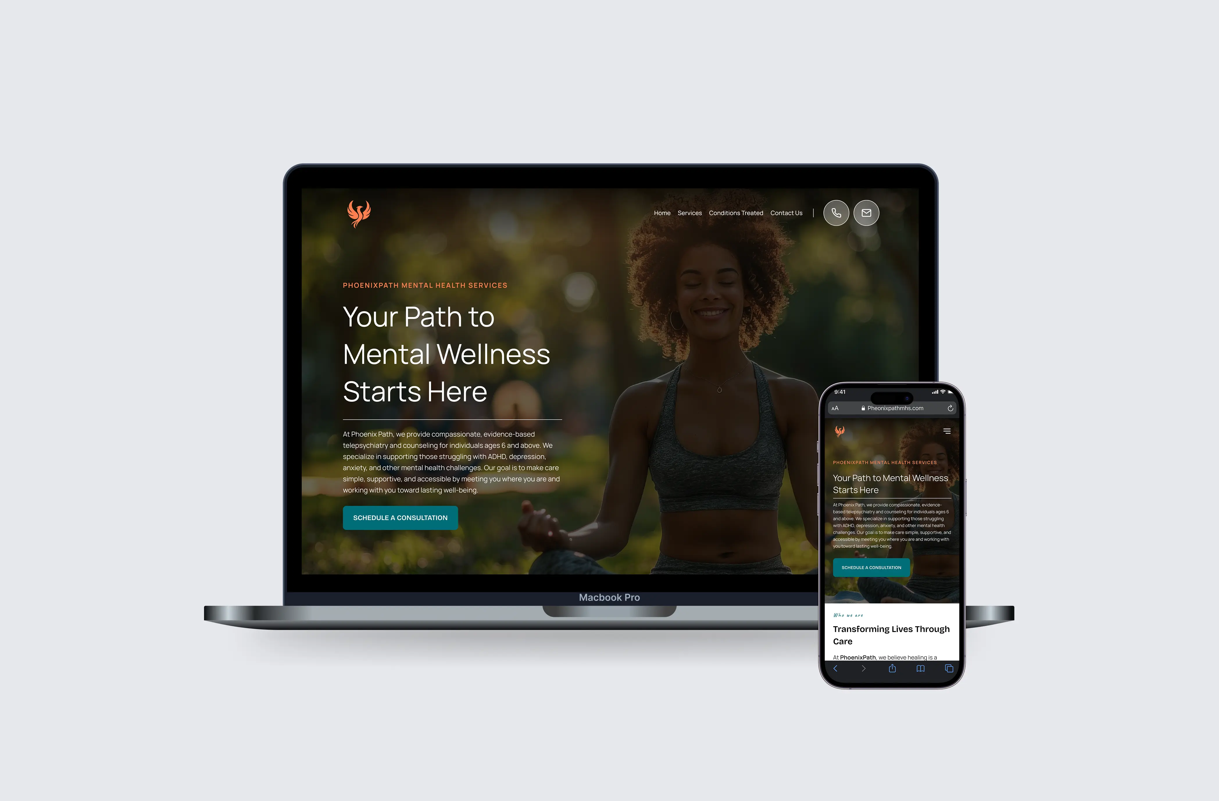 PhoenixPath Mental Health – Wellness Platform